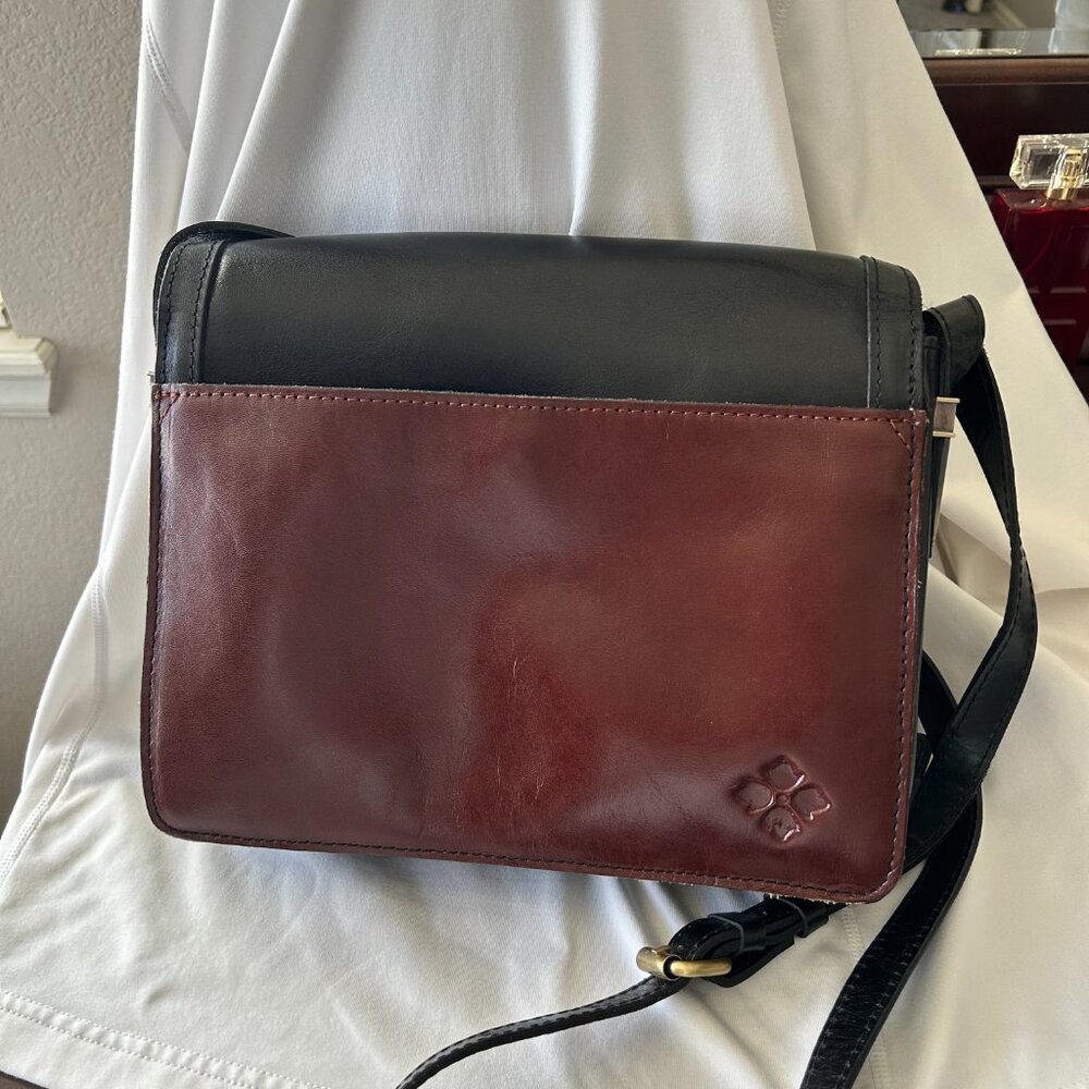 Patricia Nash Sophiana Flap Leather Crossbody - Like NEW! - Picture 2 of 5
